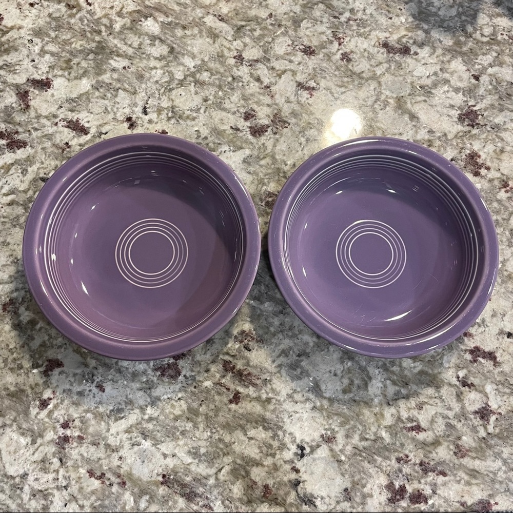 Fiestaware Lilac Cereal Bowl Pair (2)